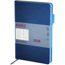 Щоденник 2026 Partner Soft Muse, 145*210, синій, 8827-26-3-A