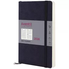 Щоденник 2026 Partner Soft Skin, 145*210, синій, 8810-26-02-A