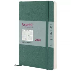 Щоденник 2026 Partner Soft Skin, 145*210, сіро-лазурний, 8810-26-48-A