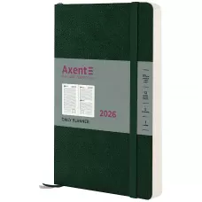 Щоденник 2026 Partner Soft Skin, 145*210, темно-зелений, 8810-26-23-A