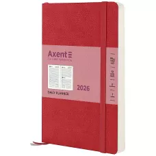 Щоденник 2026 Partner Soft Skin, 145*210, червоний, 8810-26-06-A