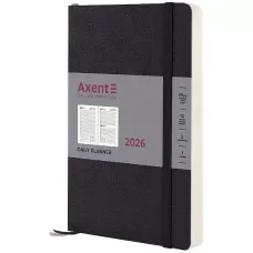 Щоденник 2026 Partner Soft Skin, 145*210, чорний, 8810-26-01-A