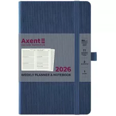 Щотижневик 2026 Partner Lines, 125*195, блакитний, 8515-26-48-A