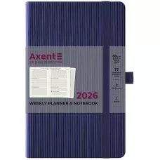 Щотижневик 2026 Partner Lines, 125*195, темно синій, 8515-26-02-A
