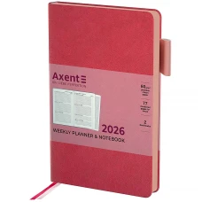 Щотижневик 2026 Partner Soft Muse, 125*195, рожевий, 8527-26-1-A