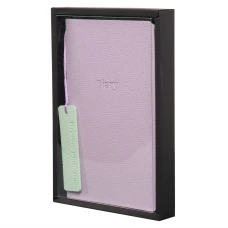 Щоденник А5 Leo Planner недатований "Prima", м'який, бузковий, 320 с. 252701