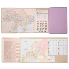 Щоденник А5 Leo Planner недатований "Prima", м'який, бузковий, 320 с. 252701