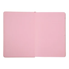 Щоденник-діловий записник А5 Leo Planner датований 2026 "Chiara", твердий, рожевий, 368 с. 252686