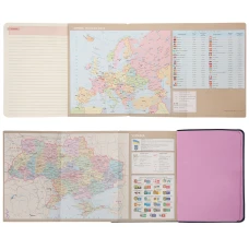 Щоденник А6 Leo Planner недатований "Lavander", м'який, 320 с. 252712