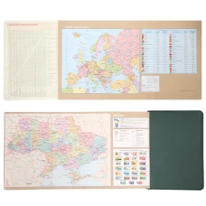 Щоденник А6 Leo Planner датований 2026 "Fiorella", інтегральний, смарагдовий, 352 с. 252707