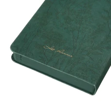 Щоденник А6 Leo Planner датований 2026 "Fiorella", інтегральний, смарагдовий, 352 с. 252707