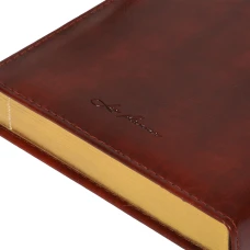 Щоденник-діловий записник А5 Leo Planner датований 2026 "Whisky", твердий, коричневий, 368 с. 252670