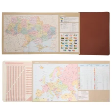 Щоденник-діловий записник А5 Leo Planner датований 2026 "Whisky", твердий, коричневий, 368 с. 252670