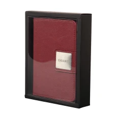 Щоденник А6 Leo Planner датований 2026 "Chiara", твердий, бордовий, 352 с. 252705