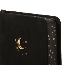 Щоденник А6 Leo Planner датований 2026 "Luna", твердий, чорний, 352 с. 252706