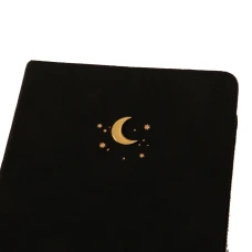 Щоденник А6 Leo Planner датований 2026 "Luna", твердий, чорний, 352 с. 252706