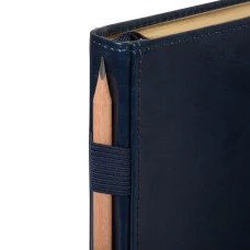 Щоденник-діловий записник А5 Leo Planner датований 2026 "City", твердий, синій, 368 с. 252667