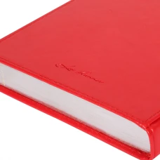 Щоденник-діловий записник А5 Leo Planner датований 2026 "City", твердий, червоний, 368 с. 252666