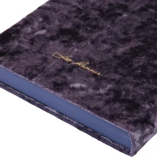 Щоденник-діловий записник А5 Leo Planner датований 2026 "Luna", твердий, синій, 368 с. 252688