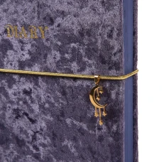Щоденник-діловий записник А5 Leo Planner датований 2026 "Luna", твердий, синій, 368 с. 252688