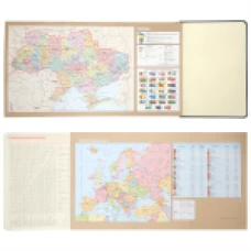 Щоденник-діловий записник А5 Leo Planner датований 2026 "Persona", твердий, синій, 368 с. 252662