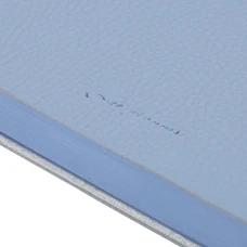Щоденник-діловий записник А5 Leo Planner датований 2026 "Vitto", м'який, блакитний, 368 с. 252644