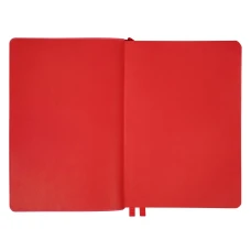 Щоденник-діловий записник А5 Leo Planner датований 2026 "Vitto", м'який, червоний, 368 с. 252643