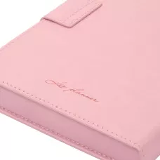 Щоденник-діловий записник А5 Leo Planner датований 2026 "Chiara", твердий, рожевий, 368 с. 252686