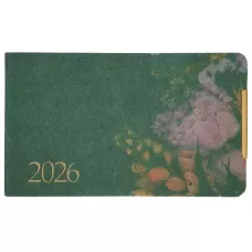 Щотижневик 10х17 см Leo Planner датований 2026 