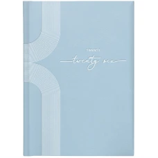 Щоденник 2026 кишеньковий Torino Trend блакитний, 73-736 38 326 Brunnen
