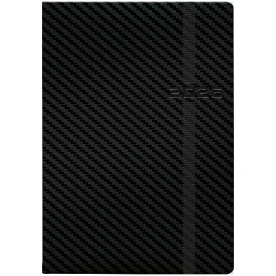 Щоденник 2026 Стандарт Soft Carbon чорний, 73-795 31 906 Brunnen