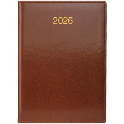 Щоденник 2026 Стандарт Soft з/т коричневий, 73-795 36 706 Brunnen