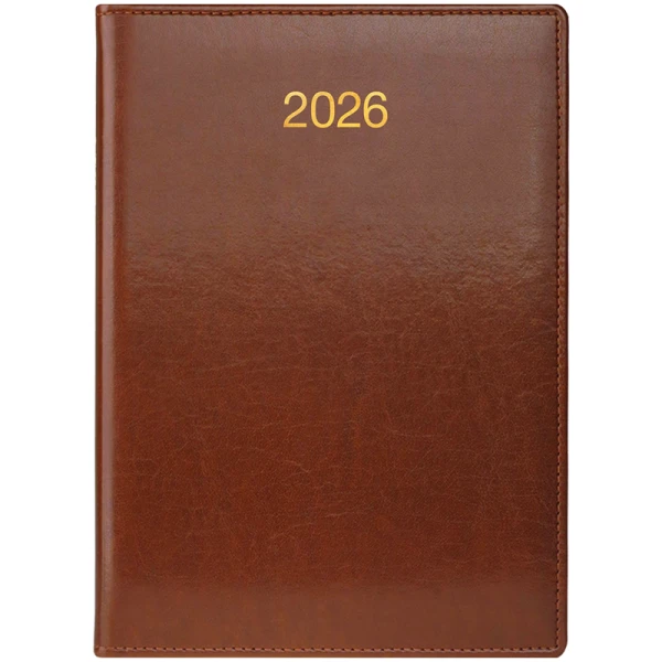 Щоденник 2026 Стандарт Soft з/т коричневий, 73-795 36 706 Brunnen