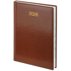Щоденник 2026 Стандарт Soft з/т коричневий, 73-795 36 706 Brunnen