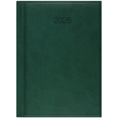 Щоденник 2026 Стандарт Torino слп/т зелений, 73-795 38 506 Brunnen
