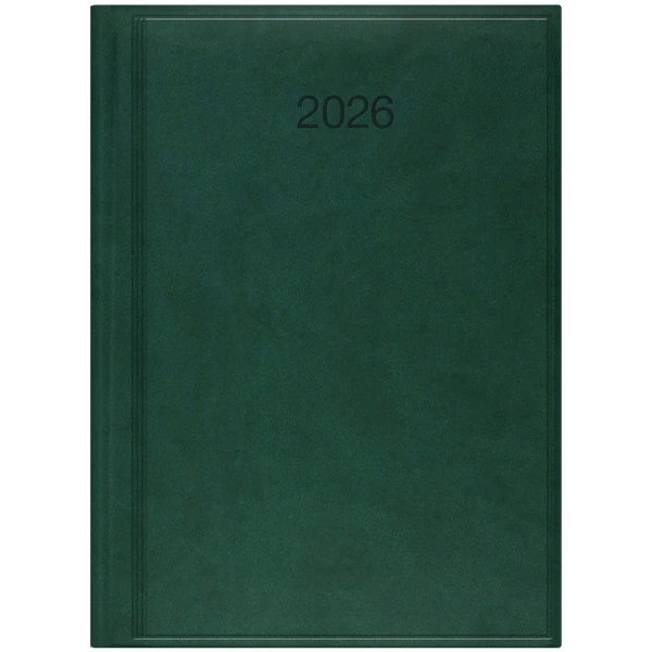 Щоденник 2026 Стандарт Torino слп/т зелений, 73-795 38 506 Brunnen