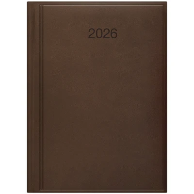 Щоденник 2026 Стандарт Torino слп/т коричневий, 73-795 38 706 Brunnen