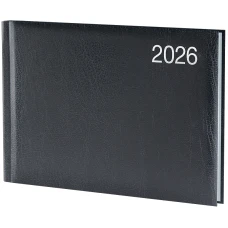 Щотижневик 2026 кишеньк. Miradur срб/т чорний, 73-755 60 906 Brunnen