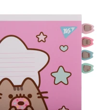 Закладки Pop-up YES "Pusheen", пластик, 80 шт, 170443