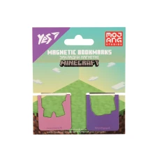 Закладки магнітні YES "Minecraft.Spring", висікання, 2 шт, 708446