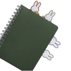 Закладки-стікери YES "Miffy", пластик, 80 шт. (4х20), 170448