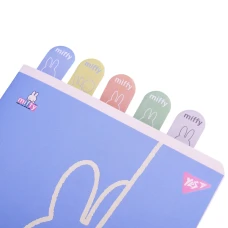 Індекси паперові YES "Miffy", 55*22мм, 100 шт (5x20), 170440