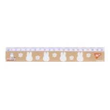Лінійка пластикова, 20см. з нанесенням Miffy 370686 YES