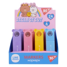 Маркер текстовий YES "Line Friends", 391100