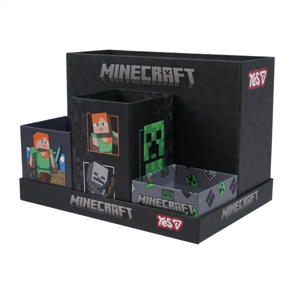 Органайзер настільний YES "Minecraft", картон, 708618