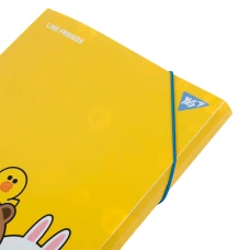 Папка на гумці А4 "Line Friends" 492098 YES