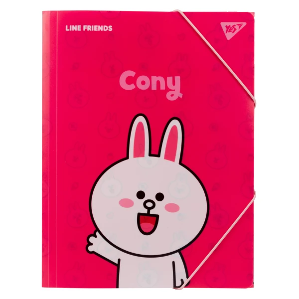 Папка на гумці А4 "Line Friends.Cony" 492097 YES