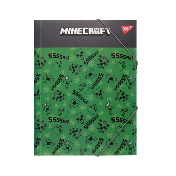 Папка на гумці А4 "Minecraft. Creepers" 492214 YES