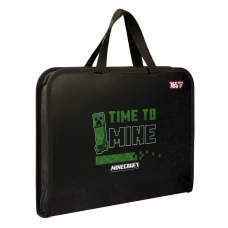 Папка-портфель YES FC на блискавці з тканинними ручками "Minecraft.Mining" А4, 492357