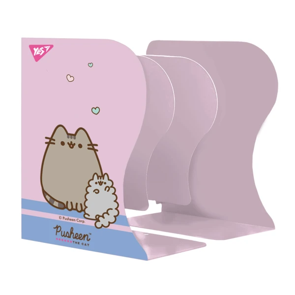 Підставка для книг YES "Sweet Pusheen" розсувна металева, 470531